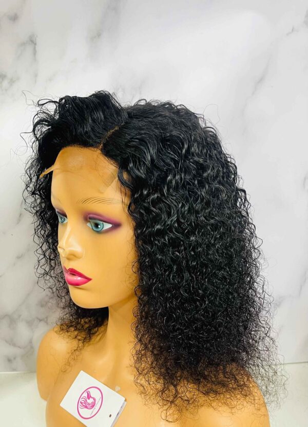 12 Inch Jerry Curl - 4x4 02 Jerry Curl 4x4 Wig