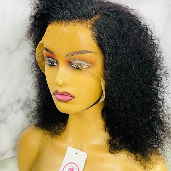 12 Inch Jerry Curl Frontal 02 Jerry Curl Frontal Wig